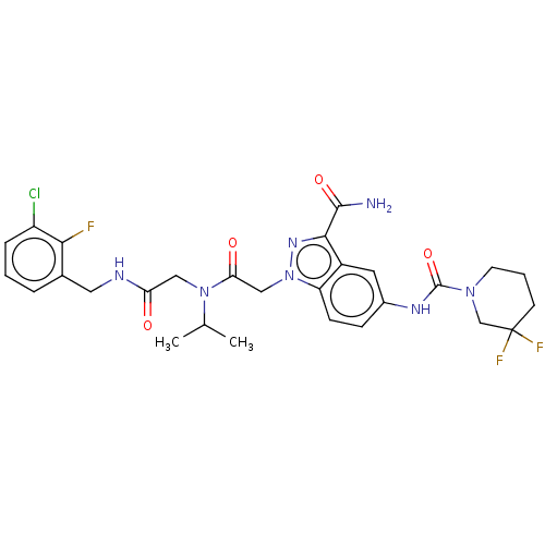 Chemical structure of BindingDB Monomer ID 474722