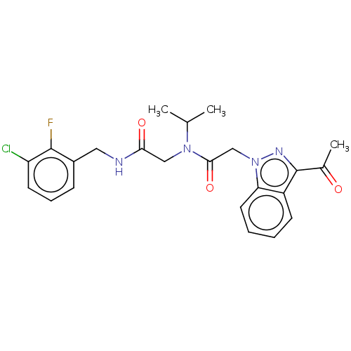 Chemical structure of BindingDB Monomer ID 474727