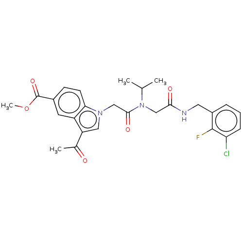 Chemical structure of BindingDB Monomer ID 474733