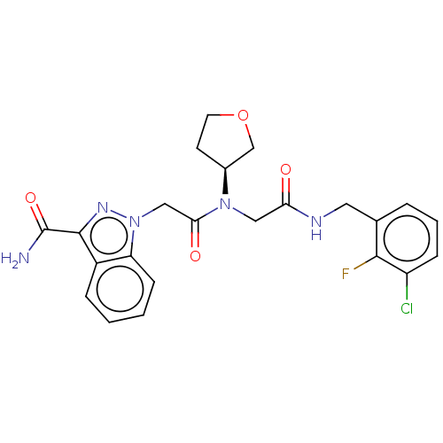 Chemical structure of BindingDB Monomer ID 474760