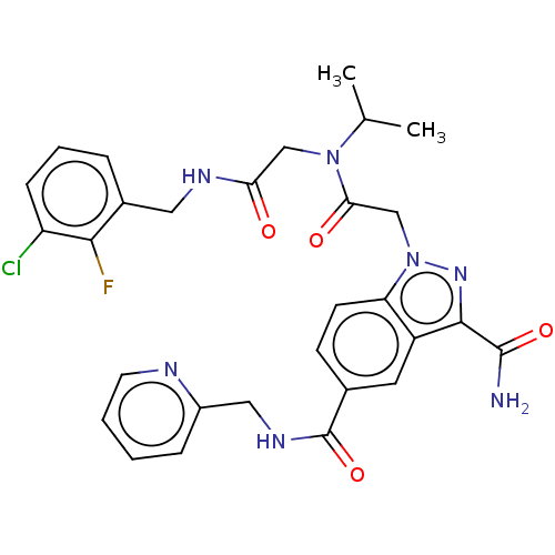 Chemical structure of BindingDB Monomer ID 474764
