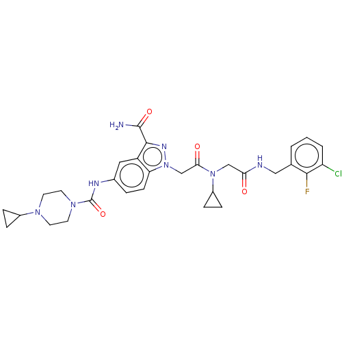 Chemical structure of BindingDB Monomer ID 474805
