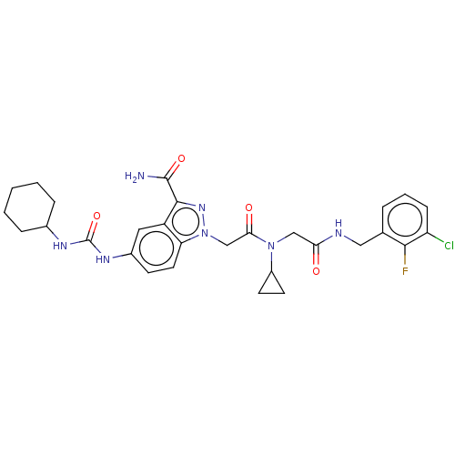 Chemical structure of BindingDB Monomer ID 474819
