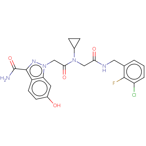 Chemical structure of BindingDB Monomer ID 474910