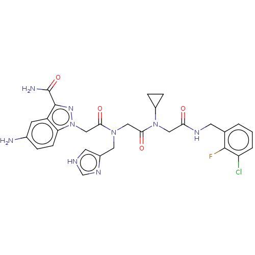 Chemical structure of BindingDB Monomer ID 474939