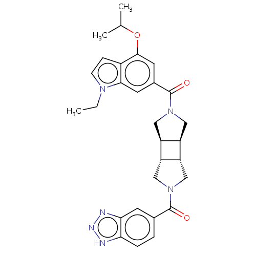 Chemical structure of BindingDB Monomer ID 475801