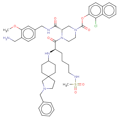 Chemical structure of BindingDB Monomer ID 476418