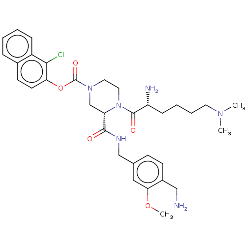 Chemical structure of BindingDB Monomer ID 476433