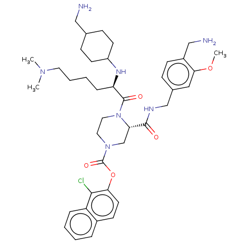 Chemical structure of BindingDB Monomer ID 476436