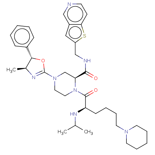 Chemical structure of BindingDB Monomer ID 476517