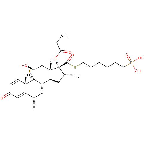 Chemical structure of BindingDB Monomer ID 476573