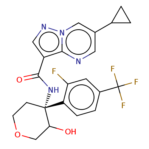 Chemical structure of BindingDB Monomer ID 476574