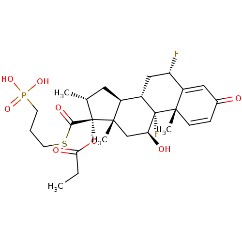 Chemical structure of BindingDB Monomer ID 476581