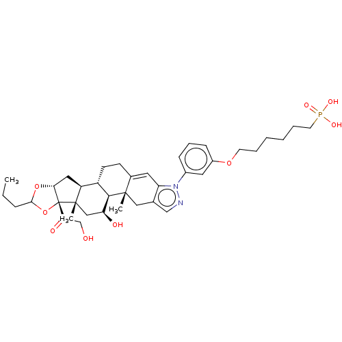 Chemical structure of BindingDB Monomer ID 476585