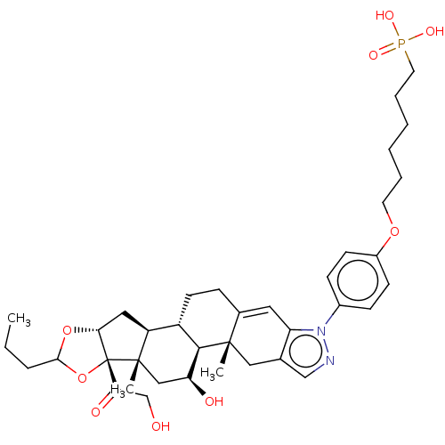 Chemical structure of BindingDB Monomer ID 476593