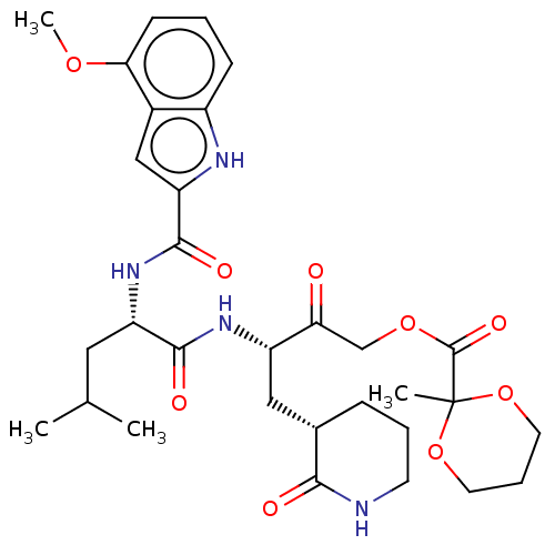 Chemical structure of BindingDB Monomer ID 476964