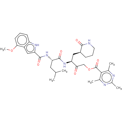 Chemical structure of BindingDB Monomer ID 476974