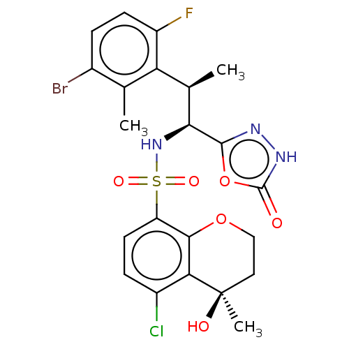 Chemical structure of BindingDB Monomer ID 477445