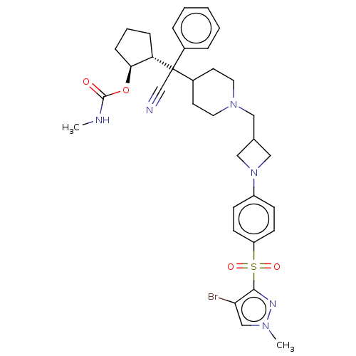Chemical structure of BindingDB Monomer ID 480167