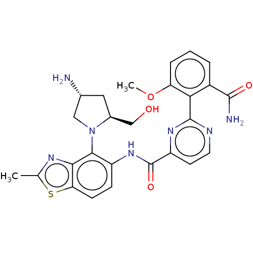 Chemical structure of BindingDB Monomer ID 480465