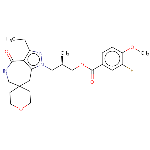 Chemical structure of BindingDB Monomer ID 481393