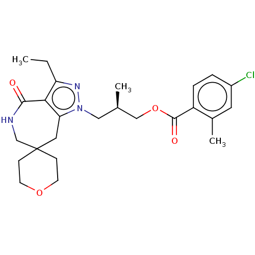 Chemical structure of BindingDB Monomer ID 481401