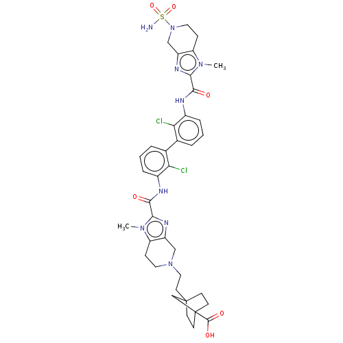 Chemical structure of BindingDB Monomer ID 481590