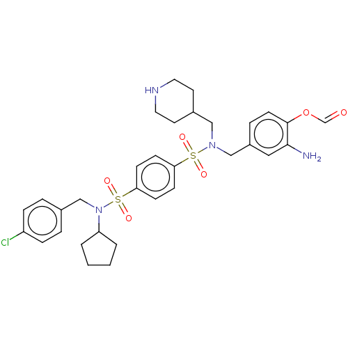 Chemical structure of BindingDB Monomer ID 481607