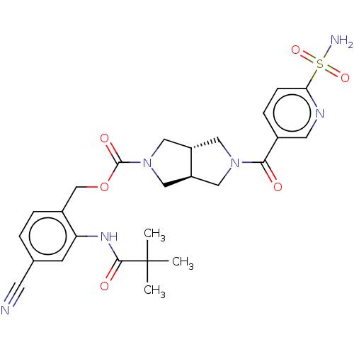 Chemical structure of BindingDB Monomer ID 481909