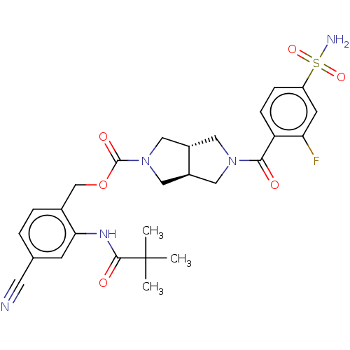 Chemical structure of BindingDB Monomer ID 481911