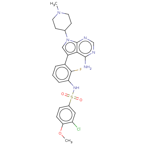 Chemical structure of BindingDB Monomer ID 482164