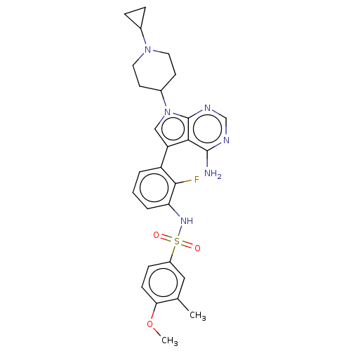Chemical structure of BindingDB Monomer ID 482197