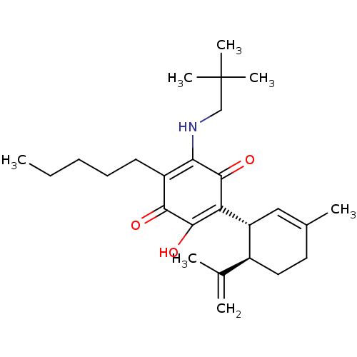 Chemical structure of BindingDB Monomer ID 482300