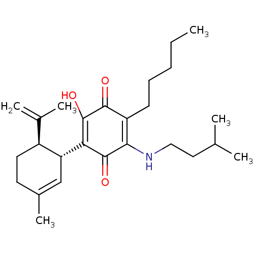 Chemical structure of BindingDB Monomer ID 482301