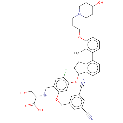 Chemical structure of BindingDB Monomer ID 482303