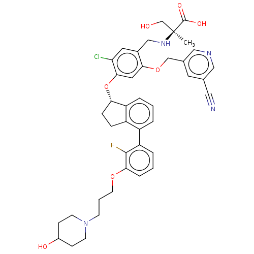Chemical structure of BindingDB Monomer ID 482307