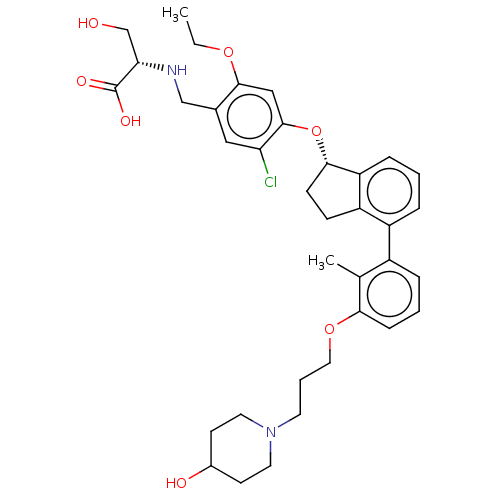 Chemical structure of BindingDB Monomer ID 482308