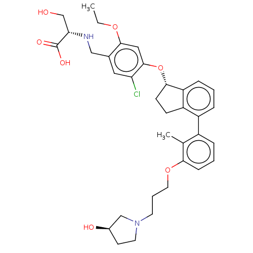 Chemical structure of BindingDB Monomer ID 482310