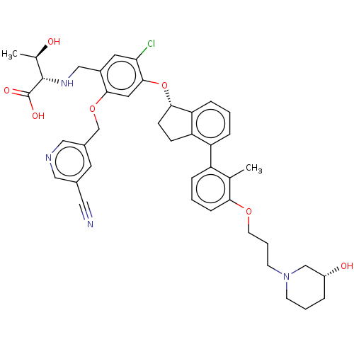 Chemical structure of BindingDB Monomer ID 482313