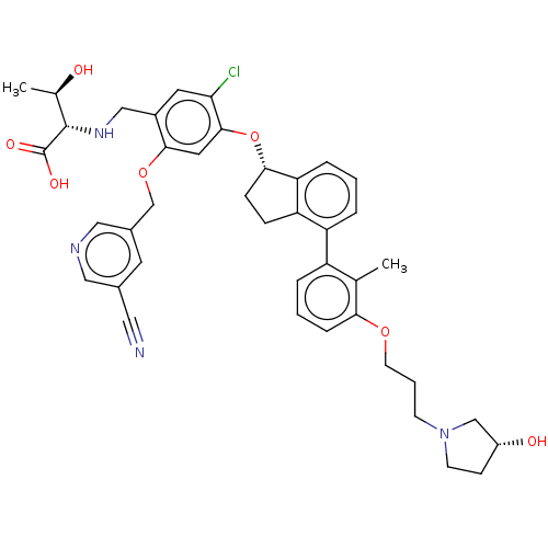 Chemical structure of BindingDB Monomer ID 482317