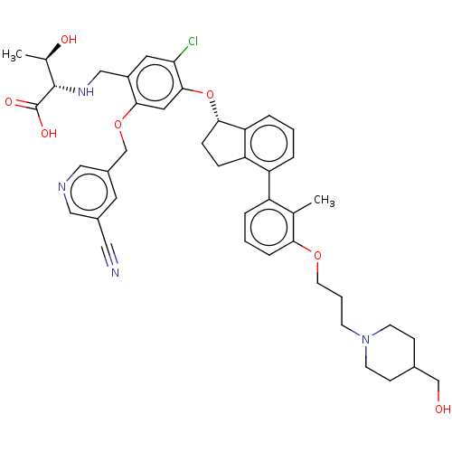 Chemical structure of BindingDB Monomer ID 482320