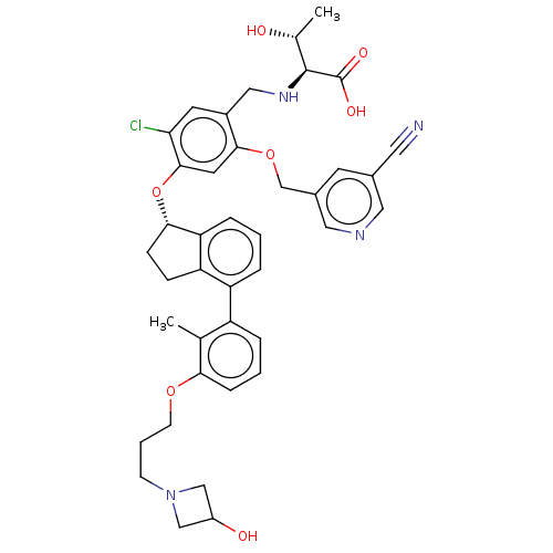 Chemical structure of BindingDB Monomer ID 482321