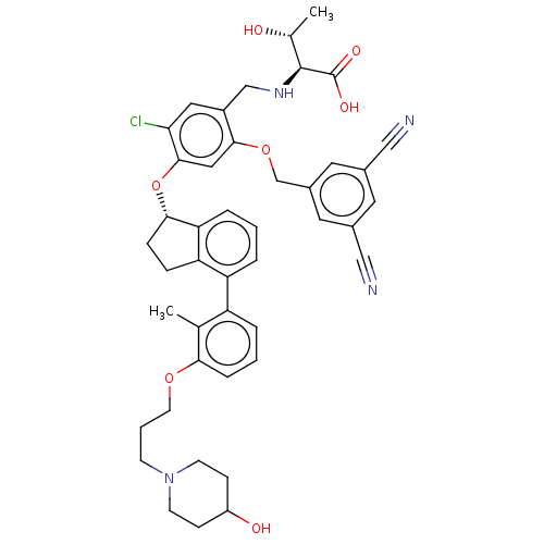 Chemical structure of BindingDB Monomer ID 482333
