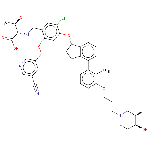Chemical structure of BindingDB Monomer ID 482335