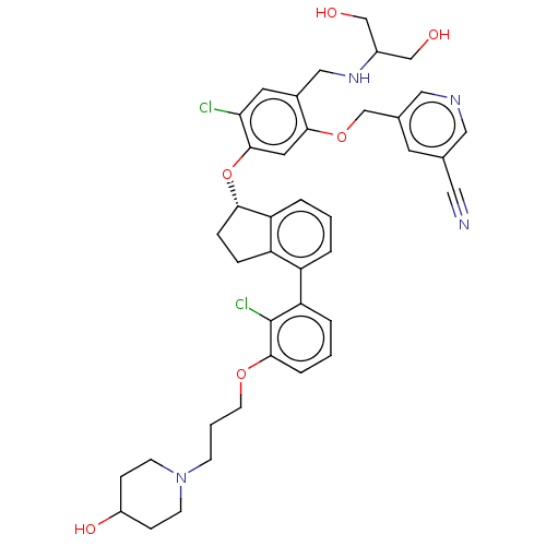 Chemical structure of BindingDB Monomer ID 482340