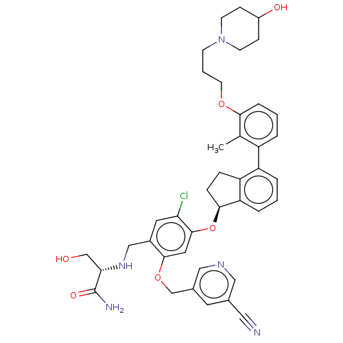 Chemical structure of BindingDB Monomer ID 482353
