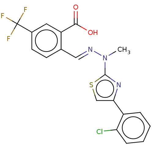 Chemical structure of BindingDB Monomer ID 482803
