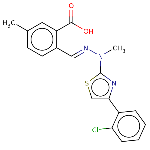 Chemical structure of BindingDB Monomer ID 482804