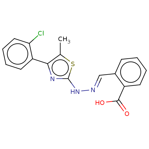 Chemical structure of BindingDB Monomer ID 482810