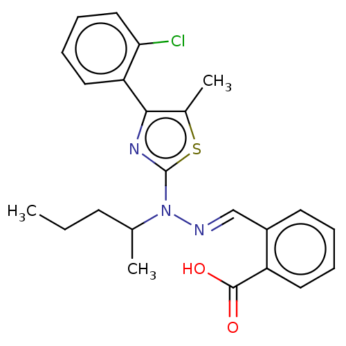 Chemical structure of BindingDB Monomer ID 482815